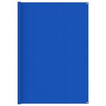 vidaXL Tapis de tente 250x550 cm Bleu