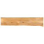 vidaXL Dessus de table à bord vivant 180x40x3 8cm bois massif manguier