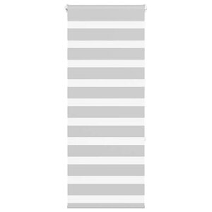 vidaXL Store zèbre gris clair largeur du tissu 50 9 cm polyester