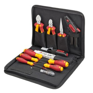 Wiha ensemble d'outils pour électriciens 12 pièces acier 9300-025