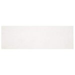 vidaXL Tapis en Fourrure Synthétique de Lapin Olite Crème 80 x 250 cm