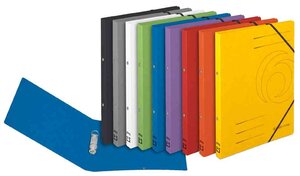 Classeur à anneaux easyorga, A4, Colorspan-carton blanc HERLITZ