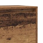 vidaXL Cabinet de chevet Bois ancien 45 x 34 x 44 5 cm