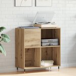 Buffet en bois vieilli vidaXL 84 5x38x89 cm en bois d'ingénierie
