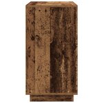 vidaXL Buffet en bois ancien 80x34x75 cm Bois d'ingénierie