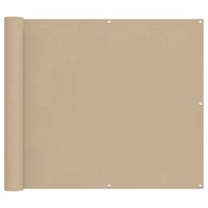 vidaXL Écran de balcon 90 x 200 cm Oxford alu enduit de PU