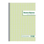 Manifold Recettes Dépenses 29 7x21cm 50 Feuillets Dupli Autocopiants - Motif  - X 5 - Exacompta