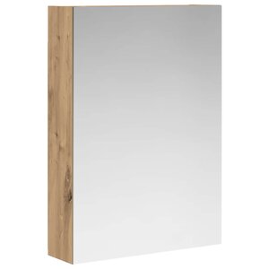vidaXL Armoire Miroir de Salle de Bain Chêne artisan 50 x 14 5 x 70 cm