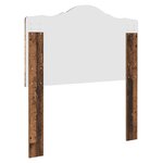 vidaXL Tête de lit Bois Ancien 90 cm Bois d'ingénierie