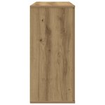 vidaXL Buffet chêne artisanal 90x29 5x65 cm bois d'ingénierie