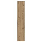 vidaXL Bibliothèque chêne artisanal 60 x 30 x 166 cm Bois d'ingénierie