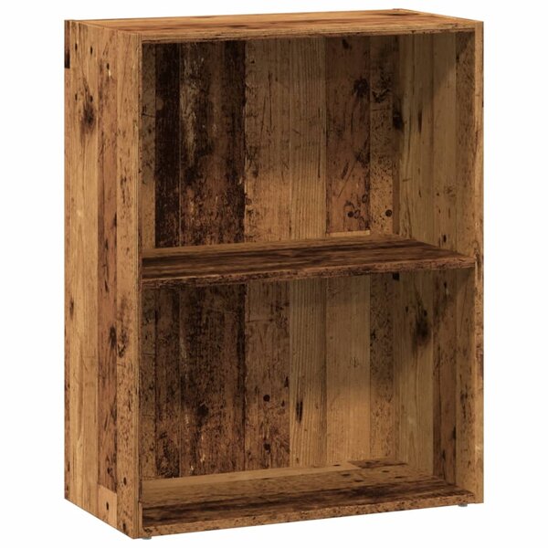 vidaXL Bibliothèque vieux bois 60x30x77 cm bois d'ingénierie