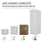 Boite à colis atout 1 porte taupe 7006 b