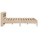 vidaXL Cadre de lit sans matelas 140x200 cm bois massif de pin
