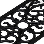 vidaXL Marches d'escalier 10 Pièces 25x75 cm caoutchouc