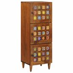 vidaXL Haut Armoire Noyer 40 x 33 x 110 cm Bois de mangue massif