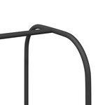 vidaXL Porte-vêtements Marron 100 x 44 x 160 cm Bois d'ingénierie