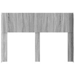 vidaXL Tête de lit Sonoma gris PB