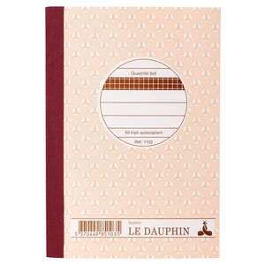 Manifold 148x105 Quadrillé 50 Tripli - Avoine - X 5 - Le Dauphin