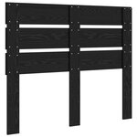 vidaXL Tête de lit Chêne noir 135 cm Bois d'ingénierie