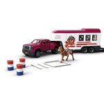 Schleich 42705 - Horse Club Pick-up et sa grande remorque