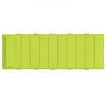 vidaXL Coussin de transat ensoleillé Vert 178 x 60 x 4 cm Tissu Oxford