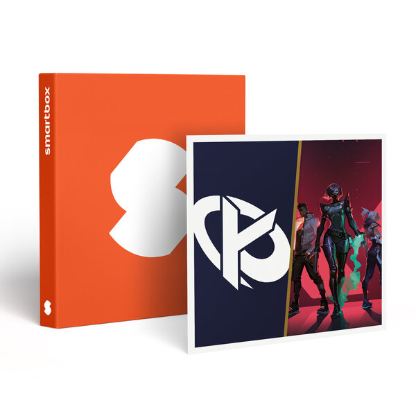 SMARTBOX - Coffret Cadeau Bon cadeau de 49 90 € sur l'e-shop de la Karmine Corp et de 50 € sur Valorant - Multi-thèmes