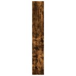 vidaXL Bibliothèque chêne fumé 60x30x189 cm bois d'ingénierie