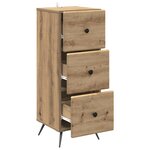 vidaXL Armoire à tiroirs 33 x 34 5 x 90 cm Bois d'ingénierie