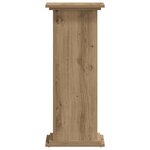 vidaXL Support pour plantes 33x33x80 cm bois d'ingénierie