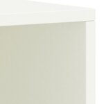 vidaXL Tables de chevet 2 Pièces Blanc 35x30x40 cm Bois de pin massif