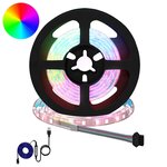 vidaXL Bande LED 12 Pièces Noir et Transparent 1200 mm