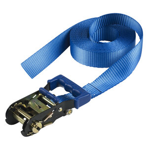 Sangle à Cliquet Certifiée Bleu 6m x 35mm Sangle