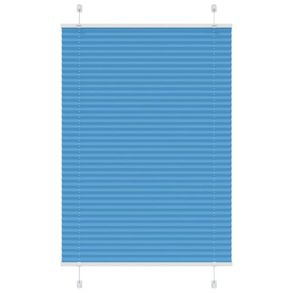 vidaXL Store plissé bleu 100x150 cm largeur du tissu 99 4cm polyester