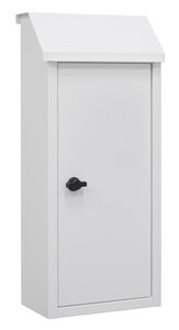 Boîte à pain SP008BN-P Pour pain journaux grande capacité sans clé Blanc