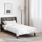 vidaXL Couettes & Duvets Blanc 140 x 220 cm Microfibre