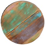 vidaXL Table basse 53x43 cm Bois de récupération massif