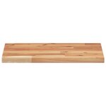 vidaXL Dessus de table rectangulaire 40x30x2 cm bois massif d'acacia