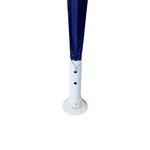vidaXL Tente de fête Bleu  Blanc 800 x 400 x 266 cm Polyester  Acier