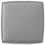vidaXL Set de coussins de palette 2 Pièces Gris 60 x 60 x 12 cm