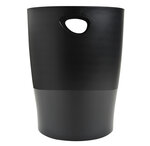 Corbeille-à-papier ecobin ecoblack - noir - x 8 - exacompta