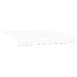 vidaXL Auvent Rétractable Automatique Blanc 300x250 cm