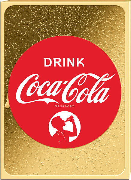 Pièce de monnaie en Or 3000 Francs g 0.062 (1/500 oz) Millésime Through the Decades DISC COCA COLA