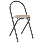 vidaXL Ensemble à dîner pliant 3 Pièces et étagère de rangement MDF acier