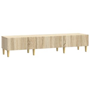 vidaXL Meuble TV Chêne Sonoma 147 x 34 5 x 30 cm Bois d'ingénierie