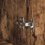 vidaXL Buffet haut chêne fumé 70x35x180 cm bois d'ingénierie