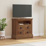 vidaXL Armoire de rangement avec tiroir Naturel 60 x 30 x 60 cm