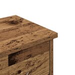 vidaXL Armoire murale vieux bois 60x26x18 5 cm bois d'ingénierie