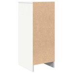 vidaXL Buffet blanc 29 5x34x76 cm bois d'ingénierie