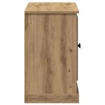 vidaXL Buffet Chêne artisanal 100 x 35 5 x 60 cm Bois d'ingénierie